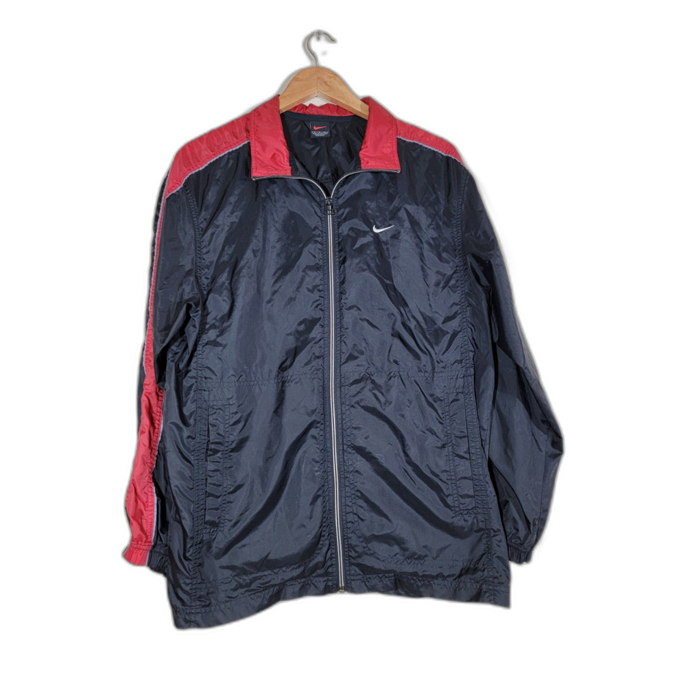 Nike Black Windbreaker Jacket - Small